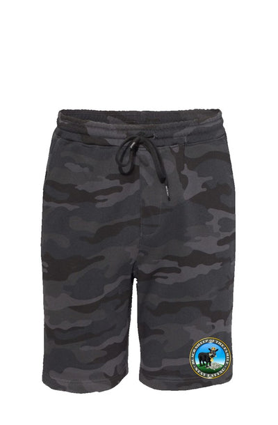 Black Camo Shorts